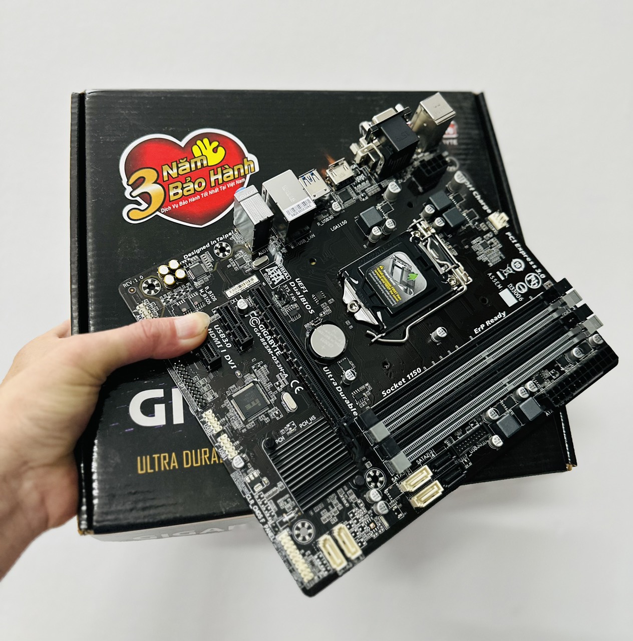 Bo Mạch Chủ (Mainboard) Gigabyte B85M-DS3H-A (HÀNG CHÍNH HÃNG)