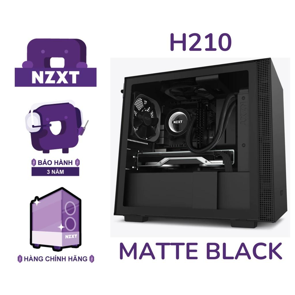 Vỏ Case Máy Tính NZXT H210 Màu Đen- Hàng Chính Hãng