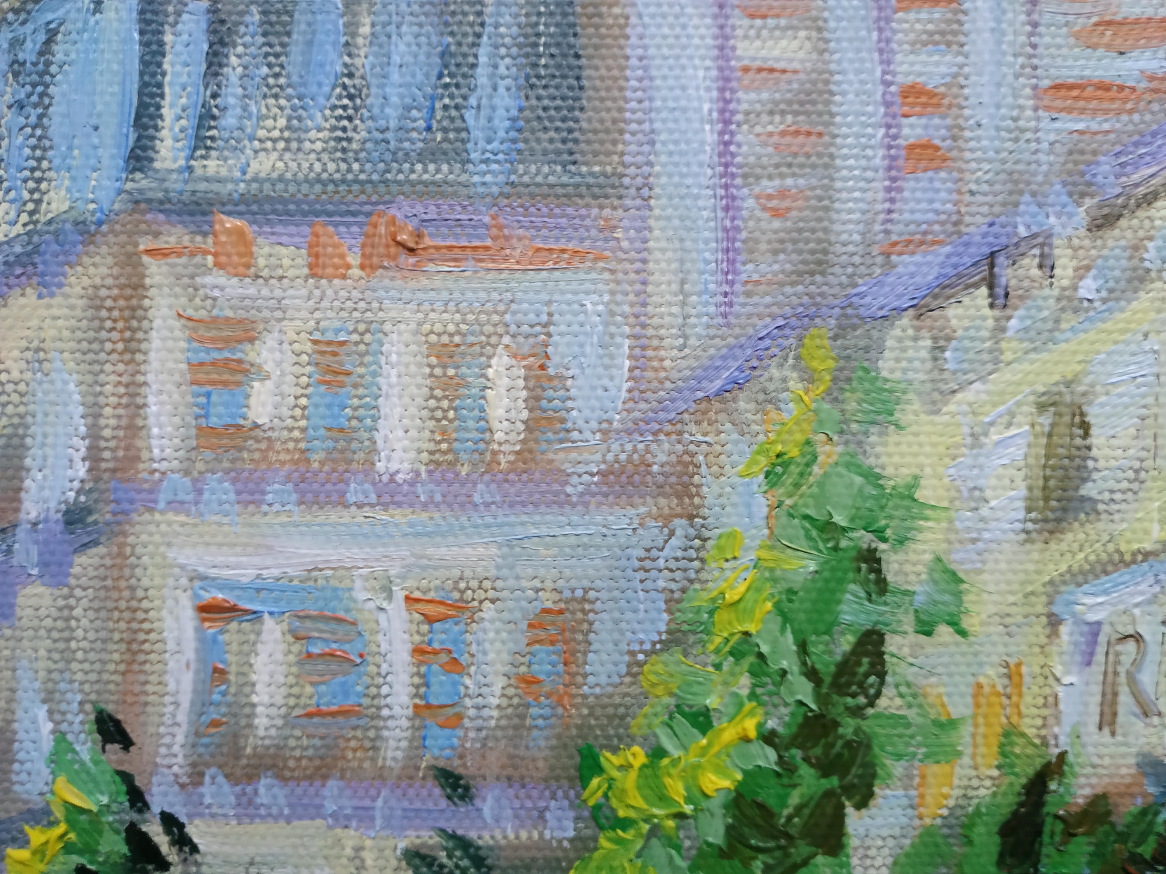 Tranh Sơn Dầu Vẽ Tay 30x40cm - Mùa Hè 1890