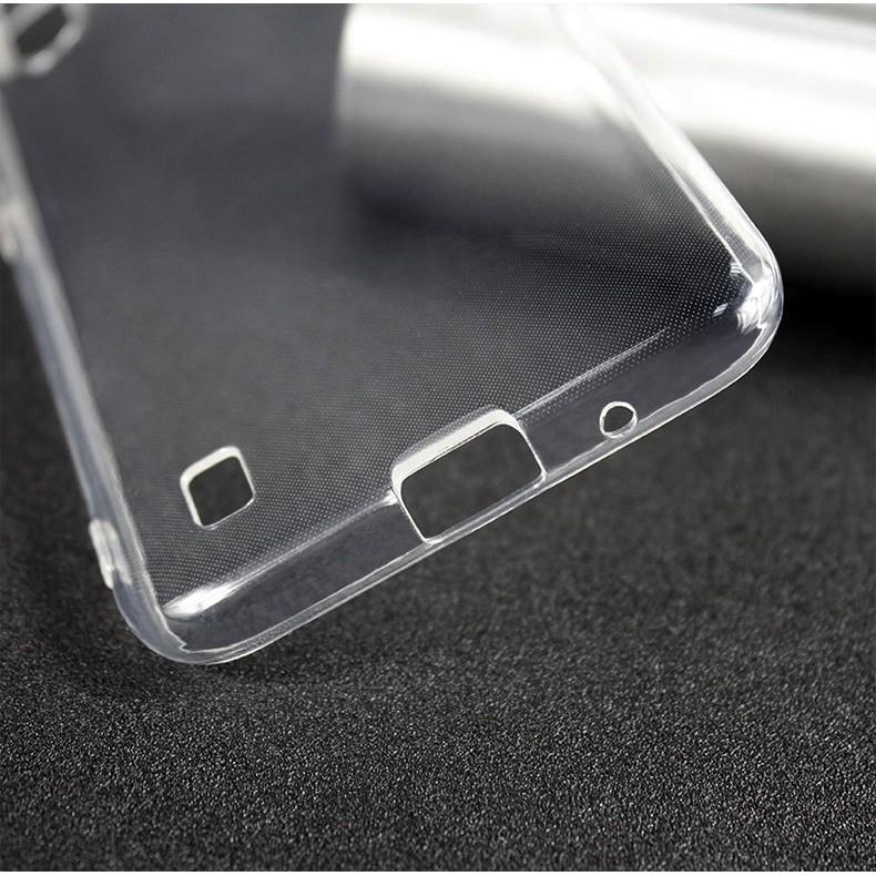 Ốp lưng dành cho Samsung Galaxy A01 Silicone dẻo trong suốt loại A+ siêu mỏng 0,5 mm
