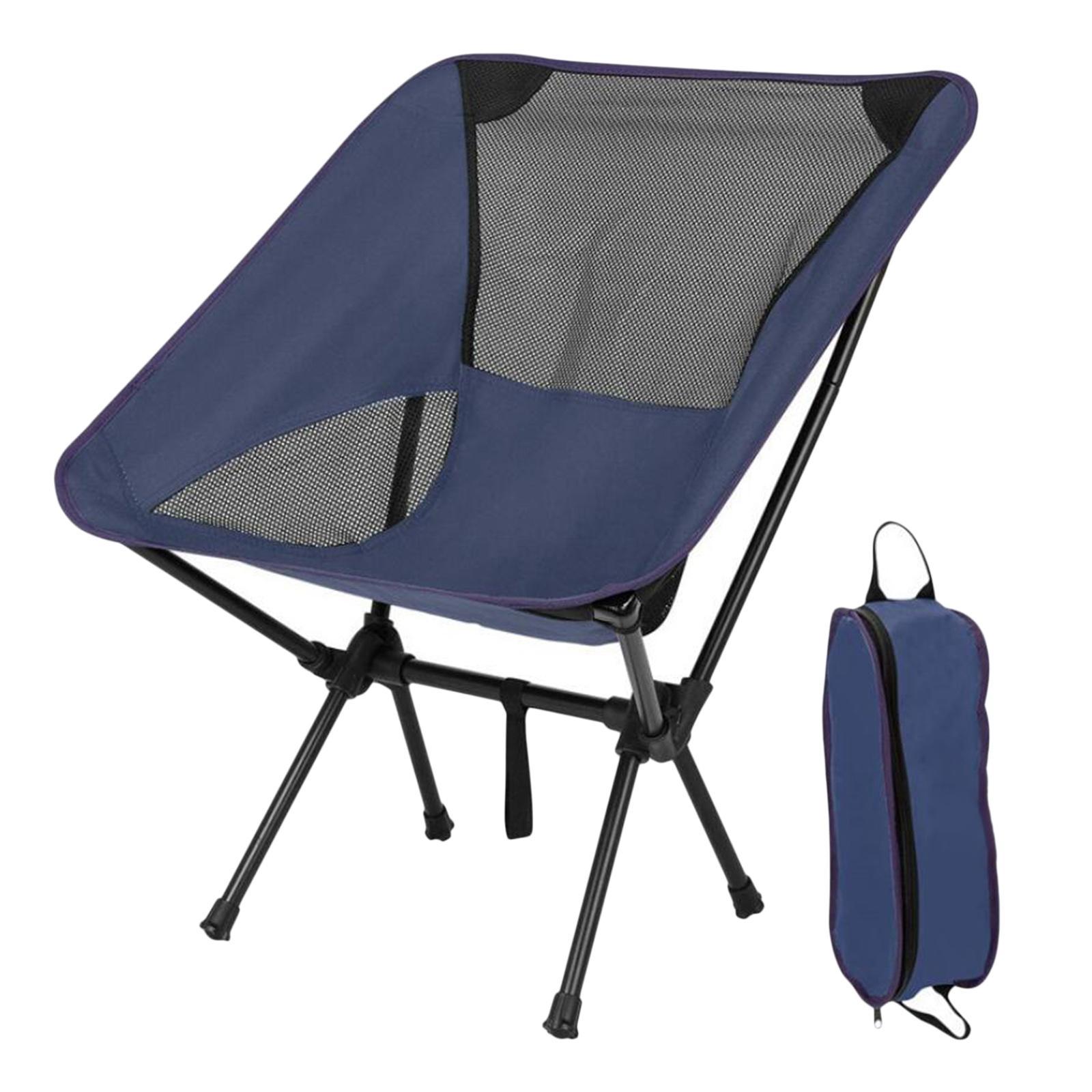 Oxford Cloth Folding Chair Heavy Duty Backrest Seat for Camping Fishing BBQ Backpacking Beach Painting