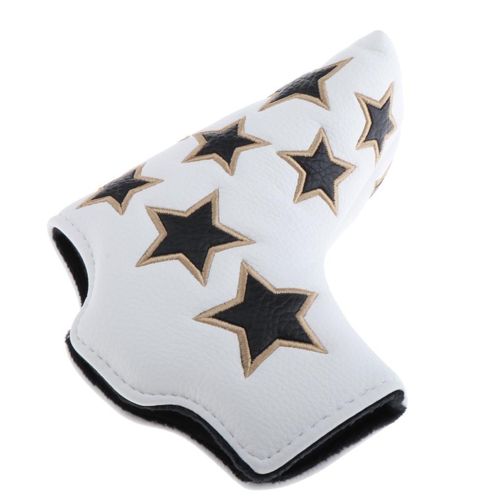 Waterproof Golf Putter Head Covers Blade PU Leather Club Headcover