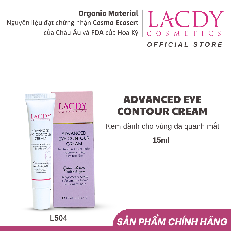 Kem dành cho vùng mắt - L504 ADVANCED EYE CONTOUR CREAM 15ml