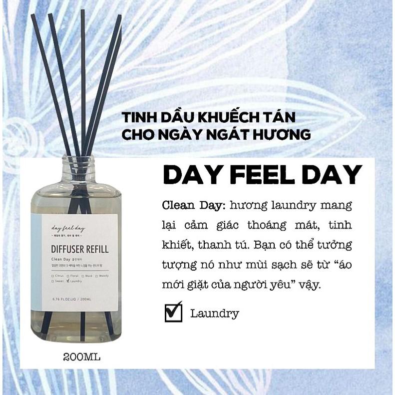 Tinh Dầu Thơm Phòng Hàn Quốc Aronica Refill Diffuser Day Feel Day 200ml