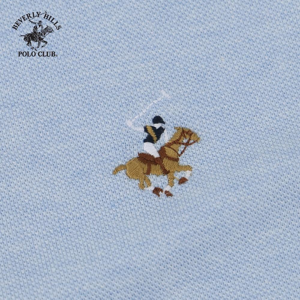 Áo polo ngắn tay Nam Beverly Hills Polo Club Regularfit 100% cotton Xanh PMRSS20TL108