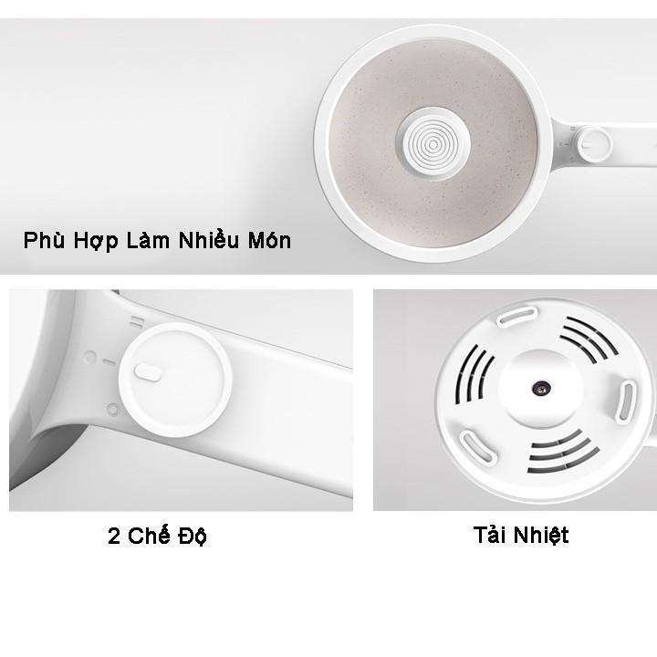 Nồi Lẩu Điện Đa Năng Với 2 Chế Độ Nhiệt - Chất Men Sứ Siêu Bền  - Loại Tốt