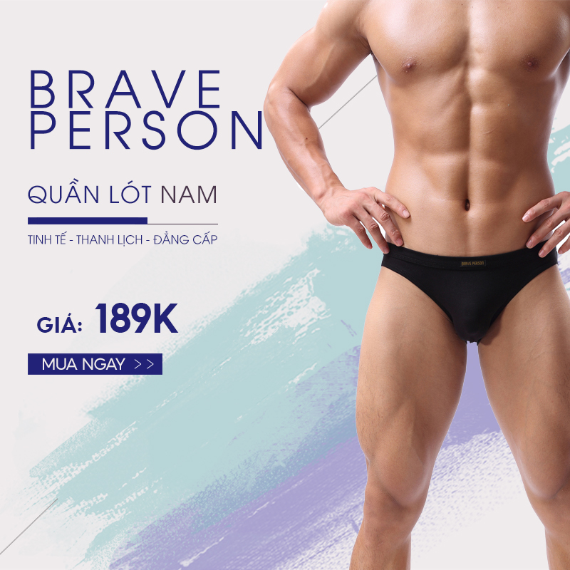 Quần Lót Nam Brave Person B1132 - Chất Liệu Mềm Mại Cuốn Hút, Thiết Kế Thời Trang Cao Cấp