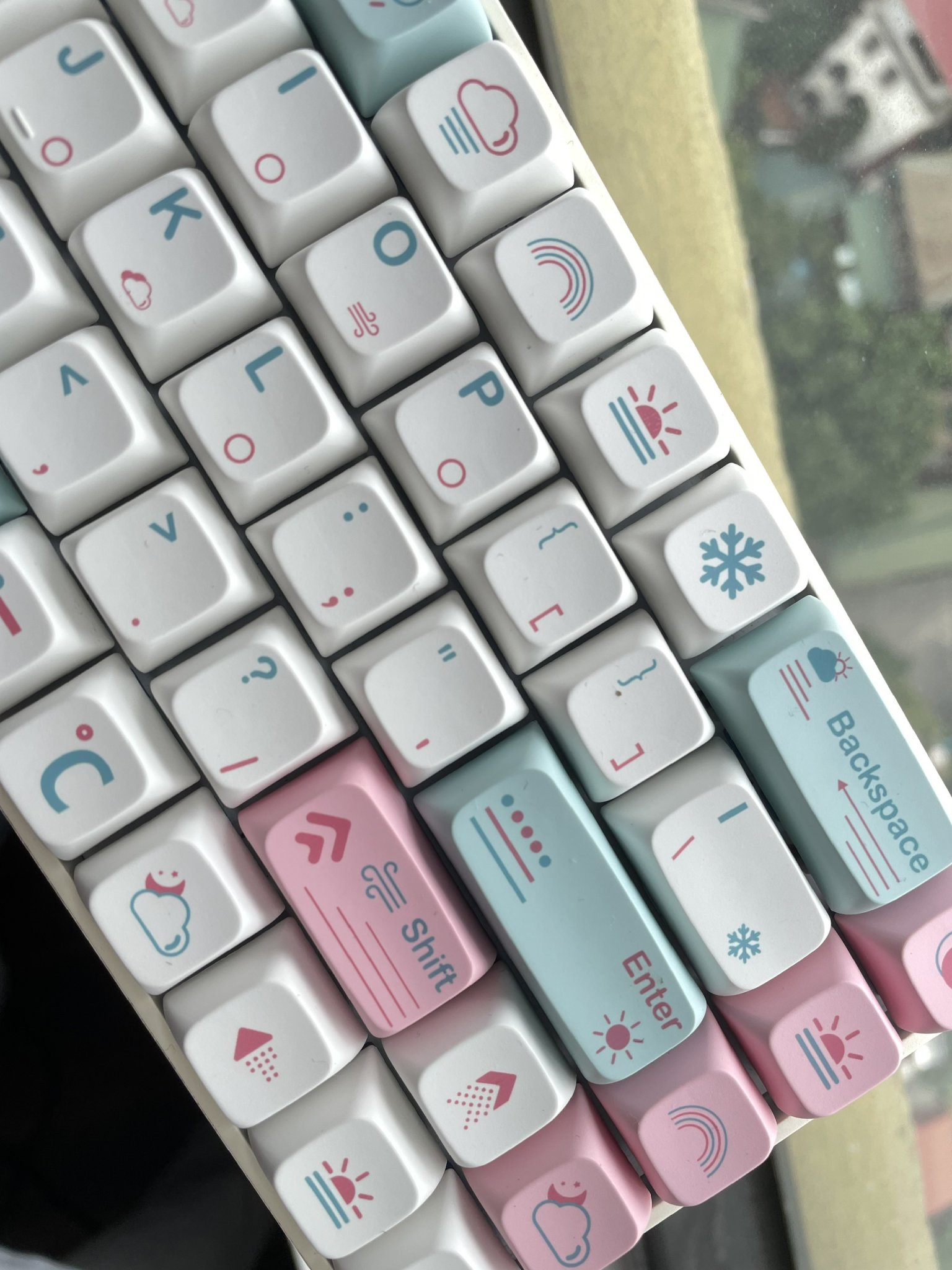 Keycap Cho Bàn Phím Cơ The Weather XDA Profile 132 Phím