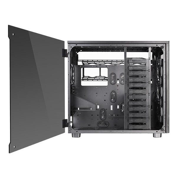 Vỏ Case Máy Tính Thermaltake View 91 Tempered Glass RGB Edition CA-1I9-00F1WN-00 E-ATX - Hàng Chính Hãng