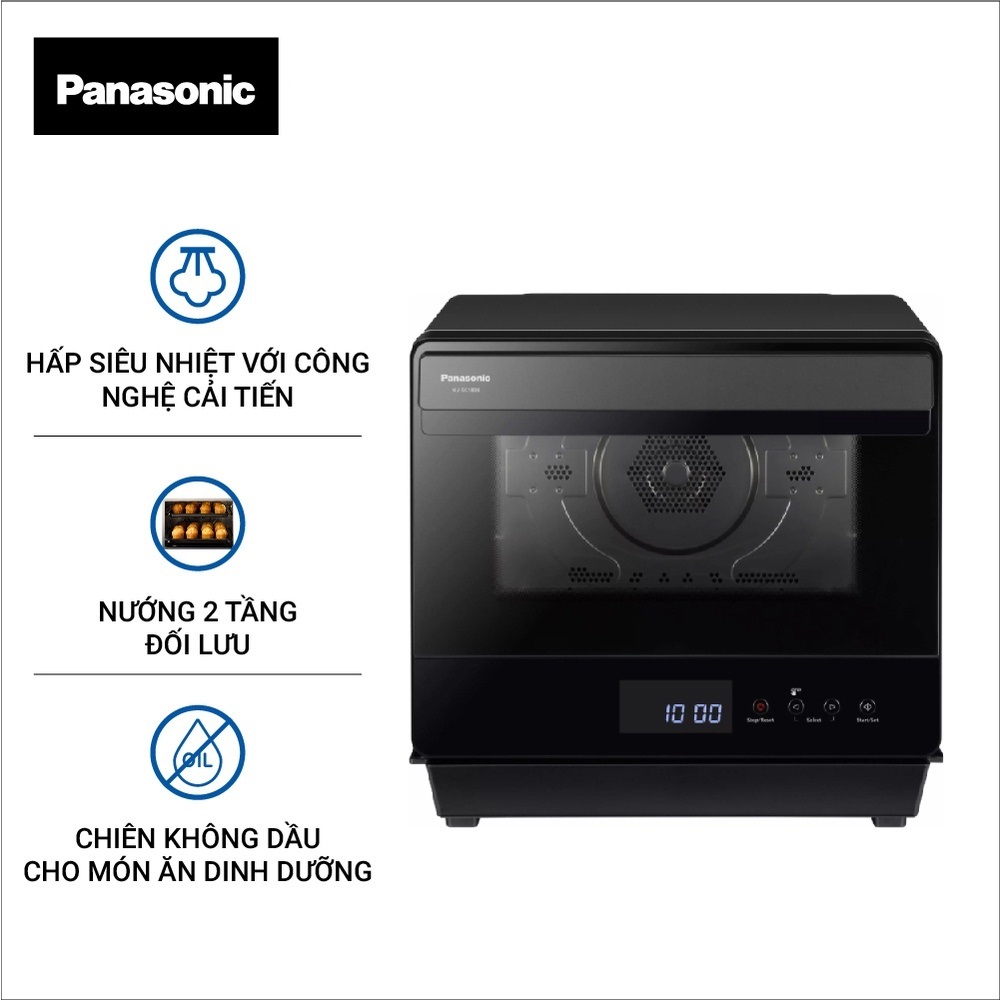 Lò Hấp Nướng Chiên Không Dầu Panasonic NU-SC180BYUE - Hàng Chính Hãng