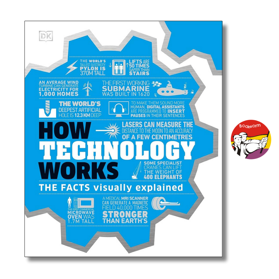 Sách - How Technology Works - DK Book | Science &amp; Technology English Book / Ngoại văn Nhập khẩu