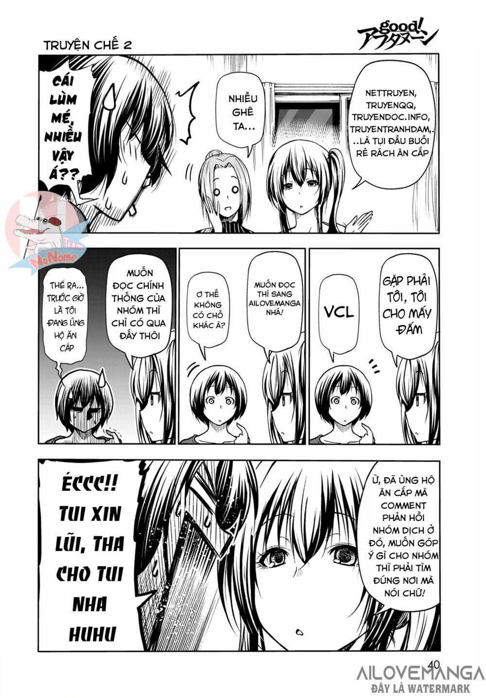 cô gái thích lặn - grand blue chapter 72.2 2