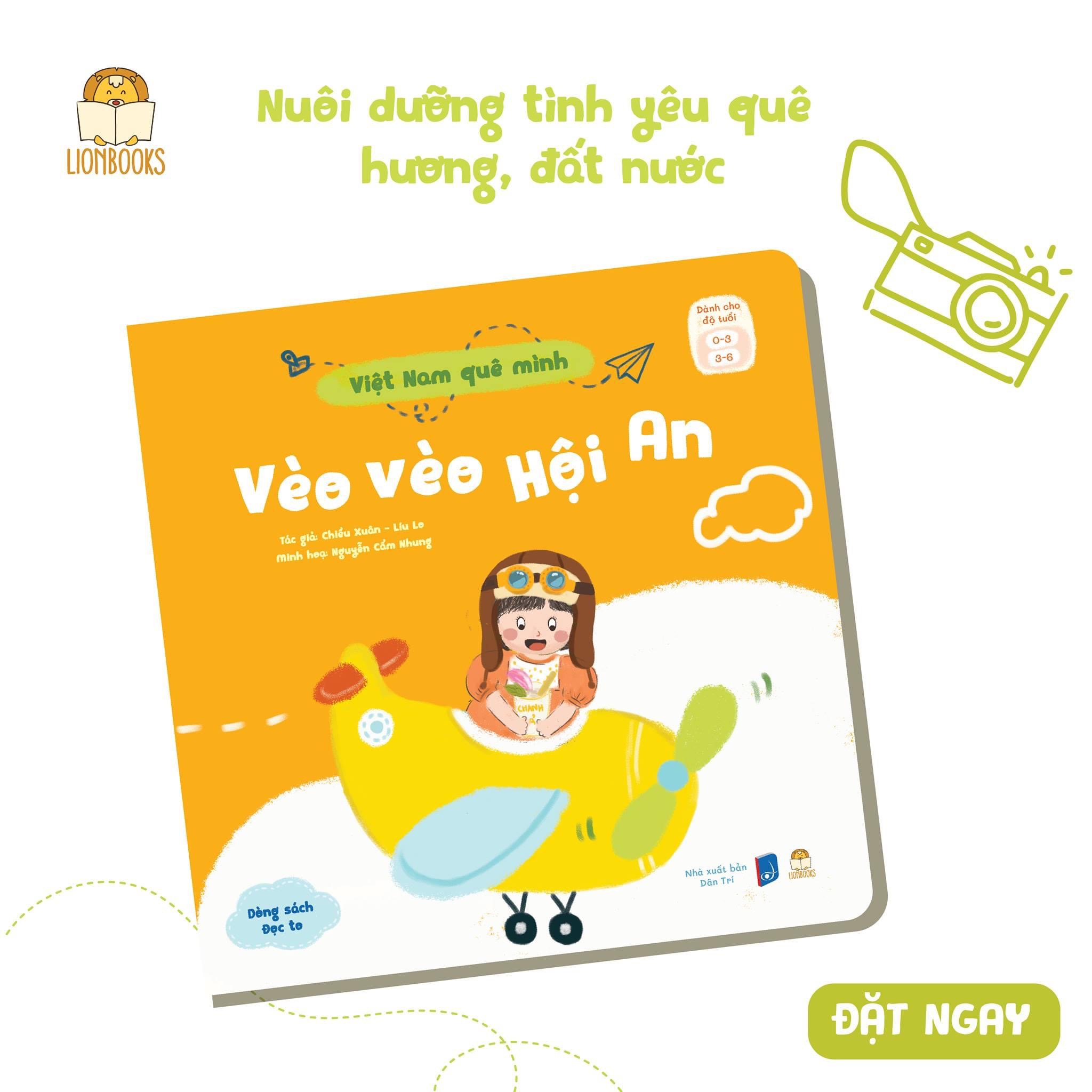 Sách thơ cho bé - Bộ 03 cuốn Việt Nam Quê Mình - Dành cho bé 0-3 tuổi - Lionbooks