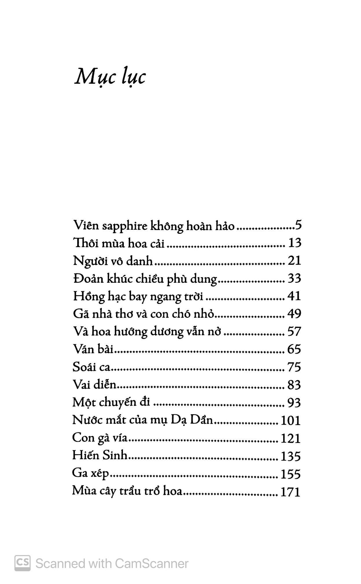 Đoản Khúc Chiều Phù Dung