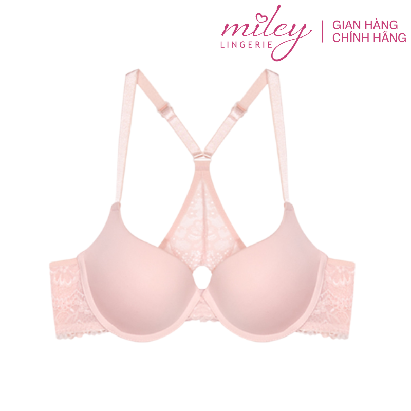 Hình ảnh Áo Ngực Nâng Vừa Lưng Phối Ren Cánh Bướm Miley Lingerie BRM104