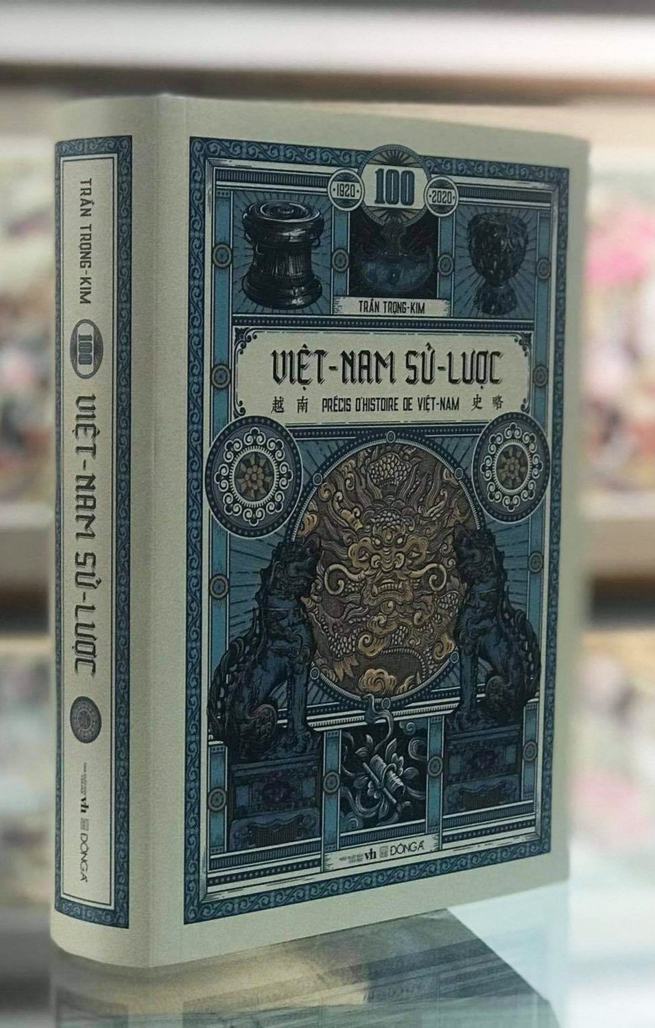 Việt Nam Sử Lược - Bộ thông sử chi tiết đầu tiên được viết bằng chữ Quốc ngữ - Ấn bản cao cấp