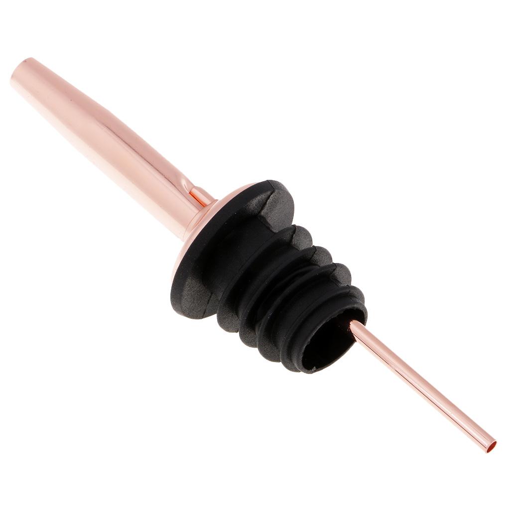 1pc Liquor Pour Spouts Stainless Steel Bottle Spout and Liquor Pourer Dust Caps Covers