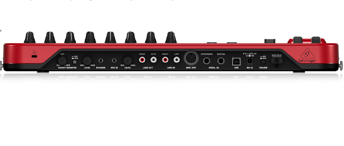 Bàn điểu khiển USB/MIDI 25 phím Behringer UMA25S - Hàng Chính Hãng