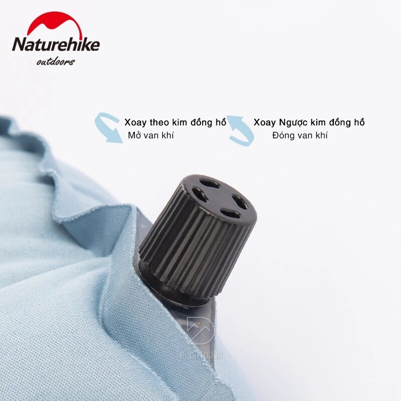 Gối Dã Ngoại Tự Bơm Hơi Naturehike NH20ZT006 Xếp Gon