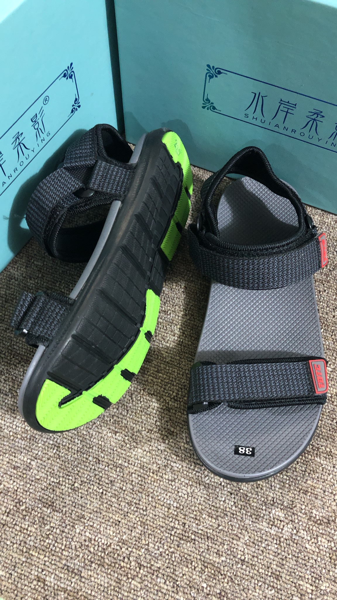 GIÀY SANDALS NAM QUAI DÙ KIỂU DÁNG HÀN QUỐC