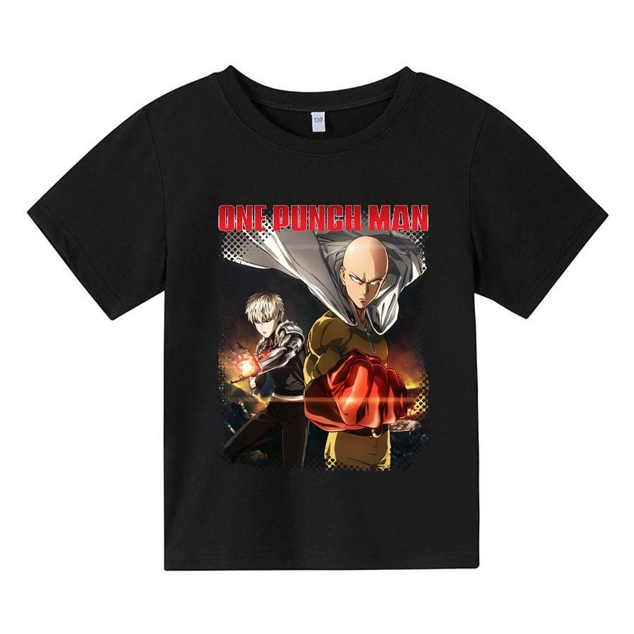 Áo thun cho bé ONE PUNCH MAN, 4 màu, có size người lớn, áo thun trẻ em Anam Store
