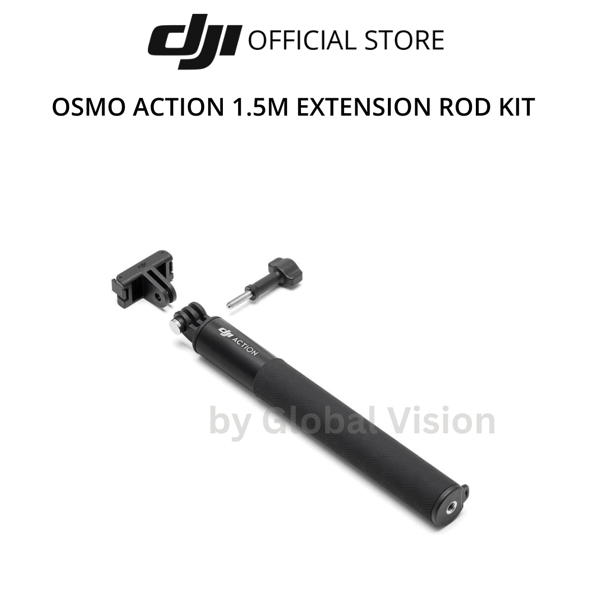 Gậy chụp ảnh cầm tay nối dài 1.5m DJI dành cho Osmo Action camera hành động cao cấp - Hàng chính hãng