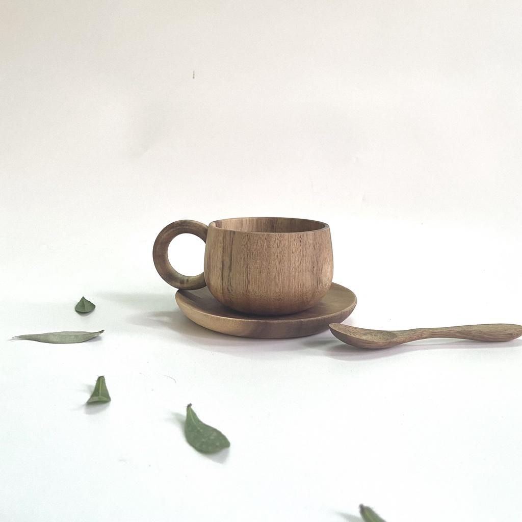 Cốc gỗ/ ly/ Lót ly/ thìa, muỗng gỗ xuất Nhật wooden cups
