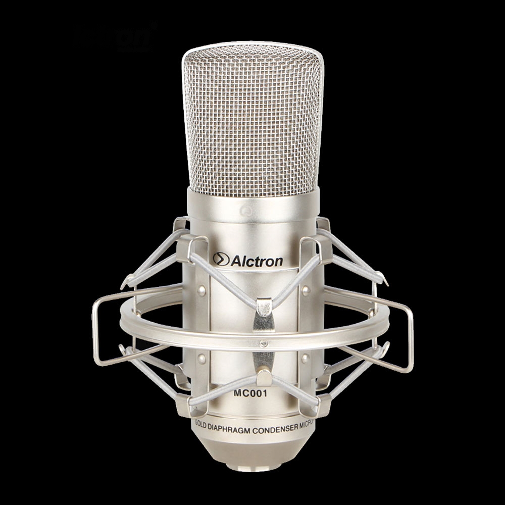 Microphone Thu Âm Condenser Alctron MC001 (Bạc) - Hàng Chính Hãng