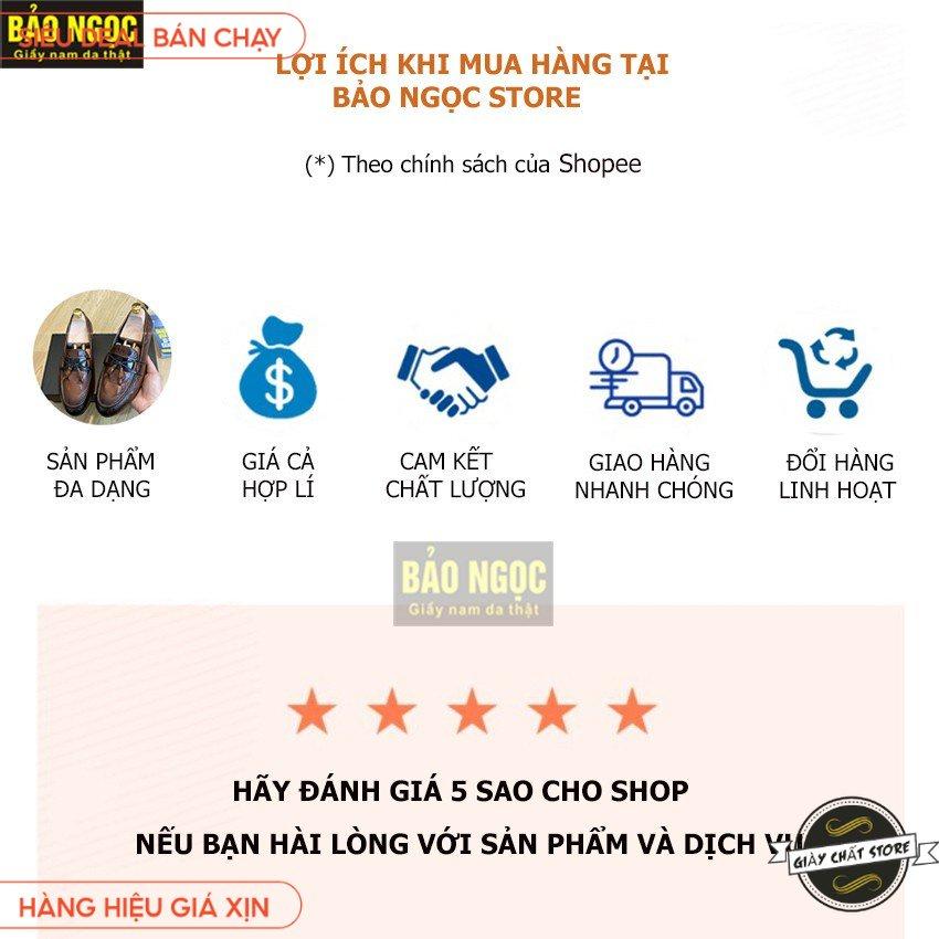 {ĐẾ KHÂU CỰC CHẮC CHẮN} Giày lười nam da Pu Pu dập vân 3D thời trang Đế Cao Su Đúc 3cm Hàng Xuất Dư Mã K3889