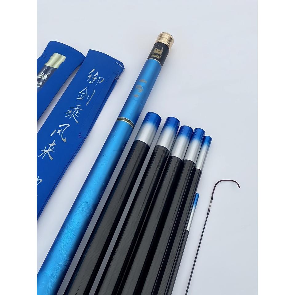 Cần Câu Tay Nhất Long Kiếm 8H Tặng Kèm Nhẫn Và Đọt Phụ