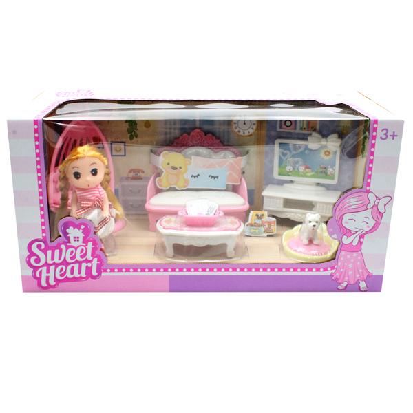 Bộ Đồ Chơi Nhà Búp Bê Mini - Sweet Heart SH0073