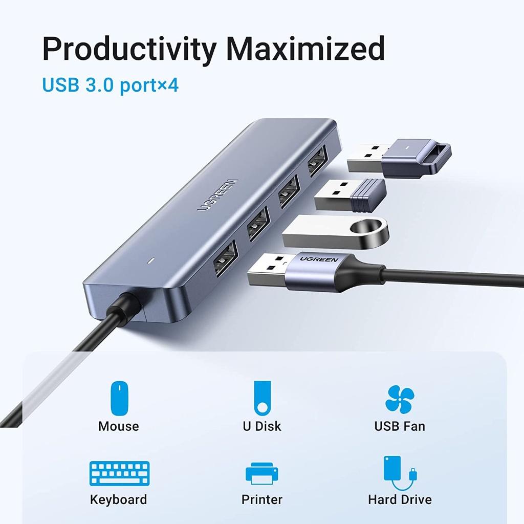 Hub USB Type C To 4 USB 3.0 70336