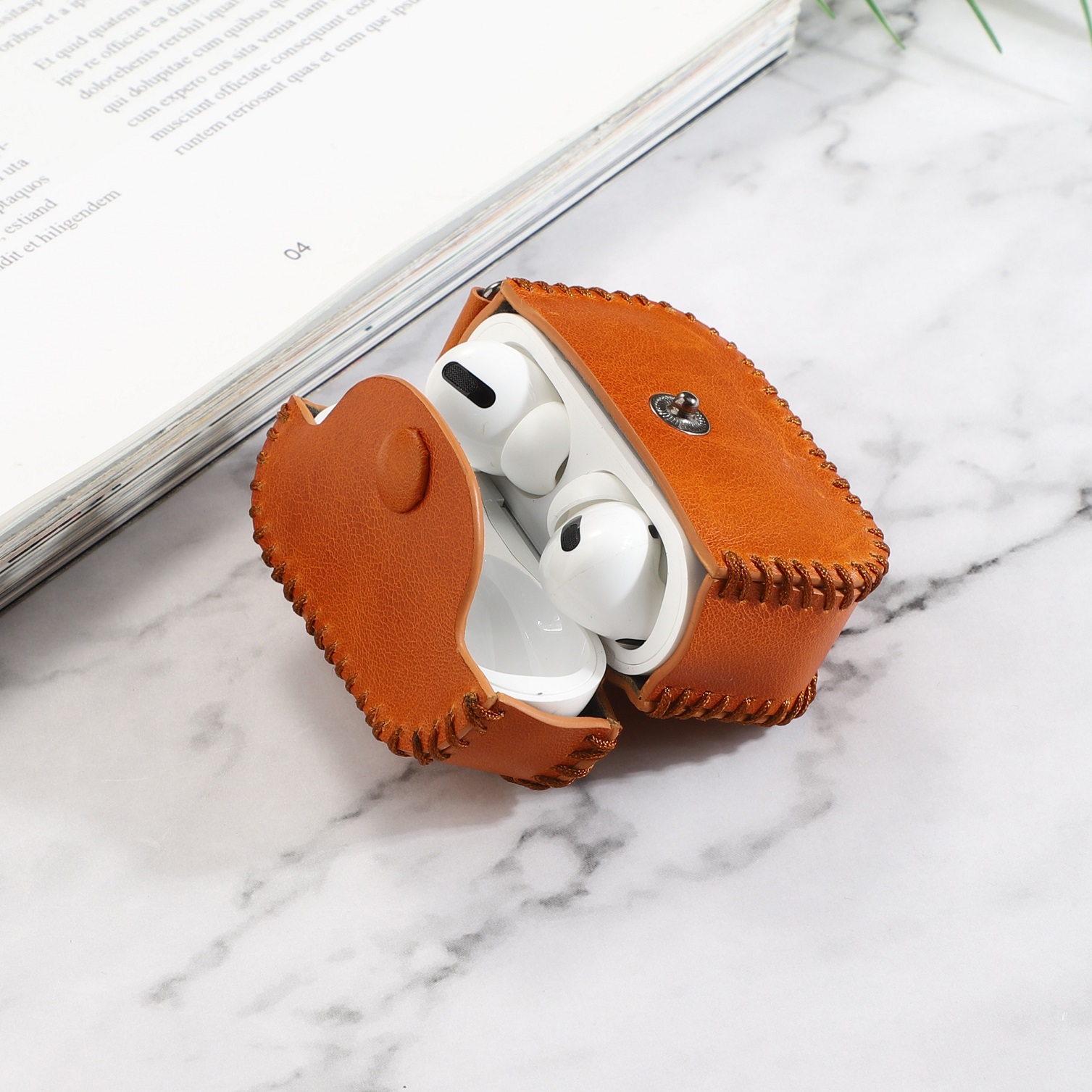 Bao Case Ốp bằng Da Bò cho Airpods Pro