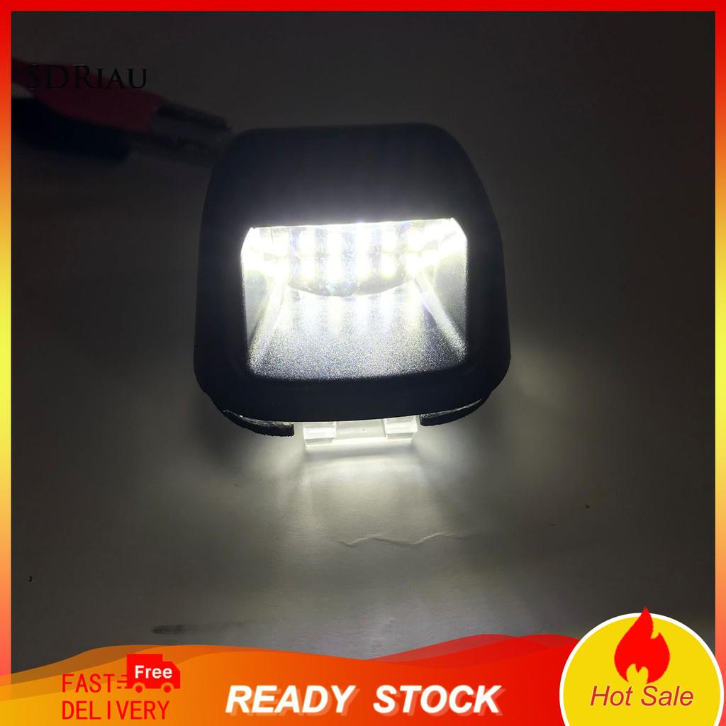 2 Đèn Led Dc12-24V 6500k Cho Biển Số Xe Hơi Nissan