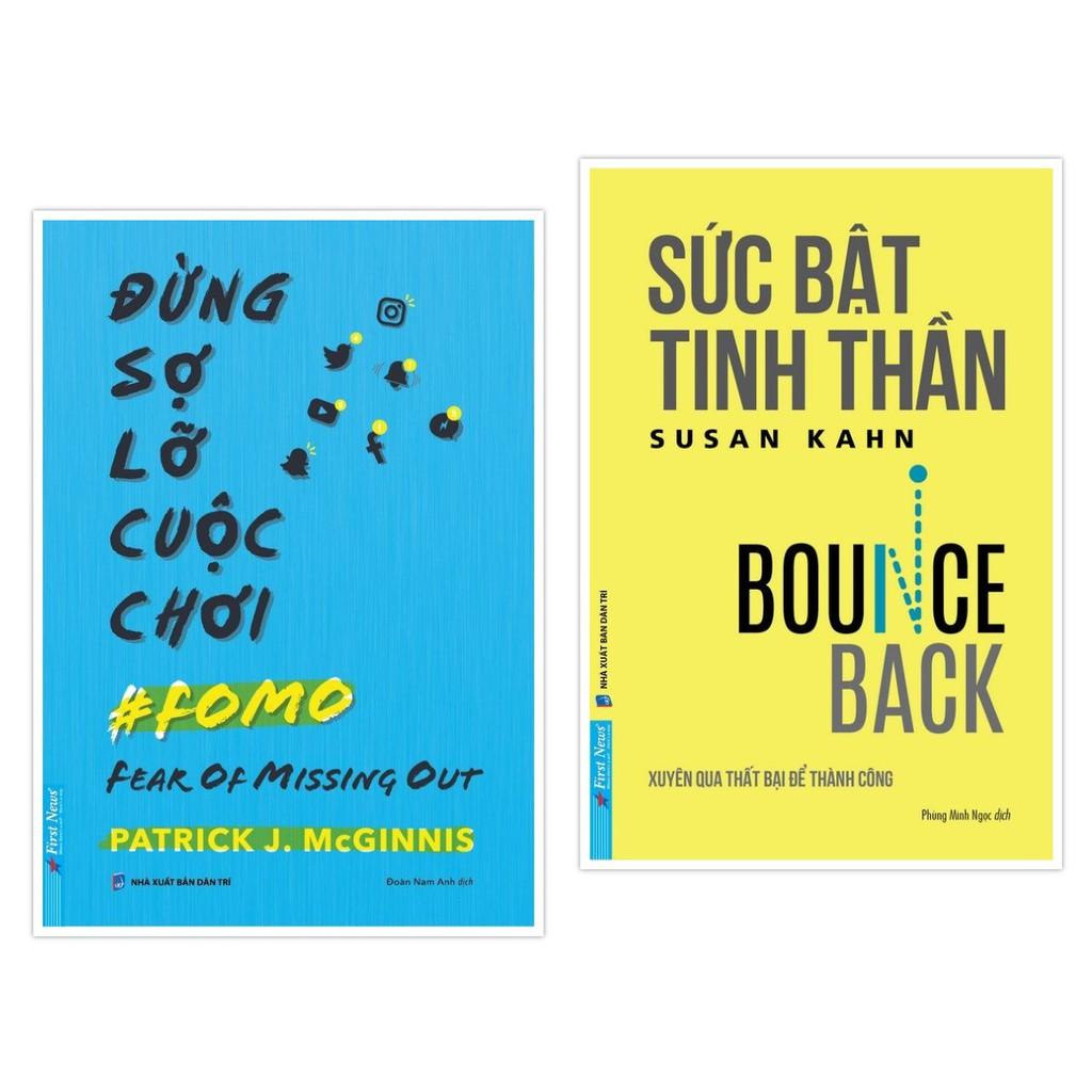Sách - Combo Đừng Sợ Lỡ Cuộc Chơi + Sức Bật Tinh Thần - First News
