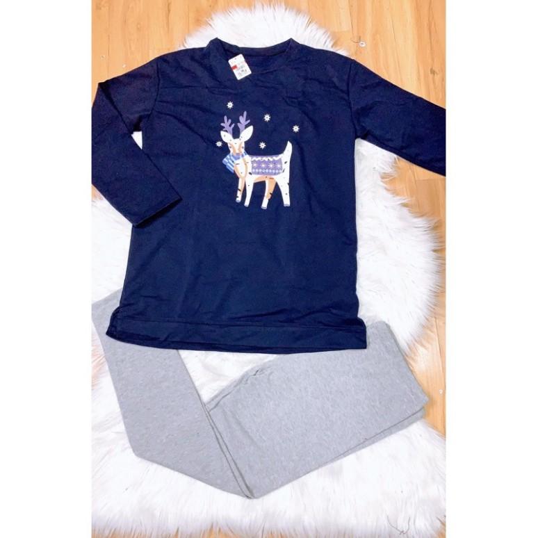 Bộ đồ bầu hươu xanh dễ thương mã BD215