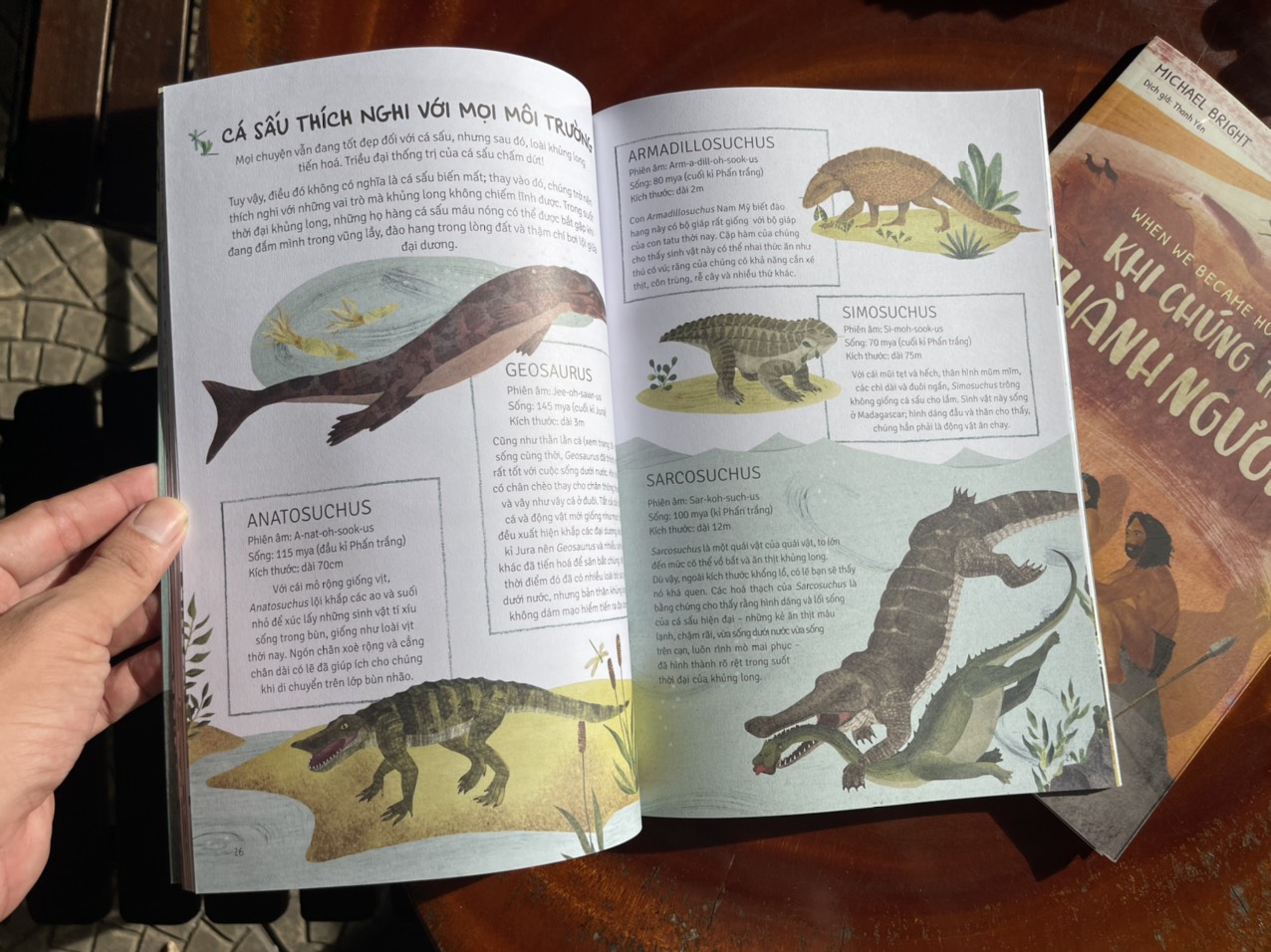 THỜI CÁ VOI BIẾT ĐI – KHI CHÚNG TA THÀNH NGƯỜI – In màu toàn bộ - Huy Hoàng Book