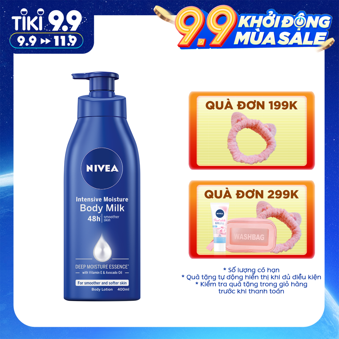 Sữa Dưỡng Thể Dưỡng Ẩm Chuyên Sâu Nivea (600ml) - 83856