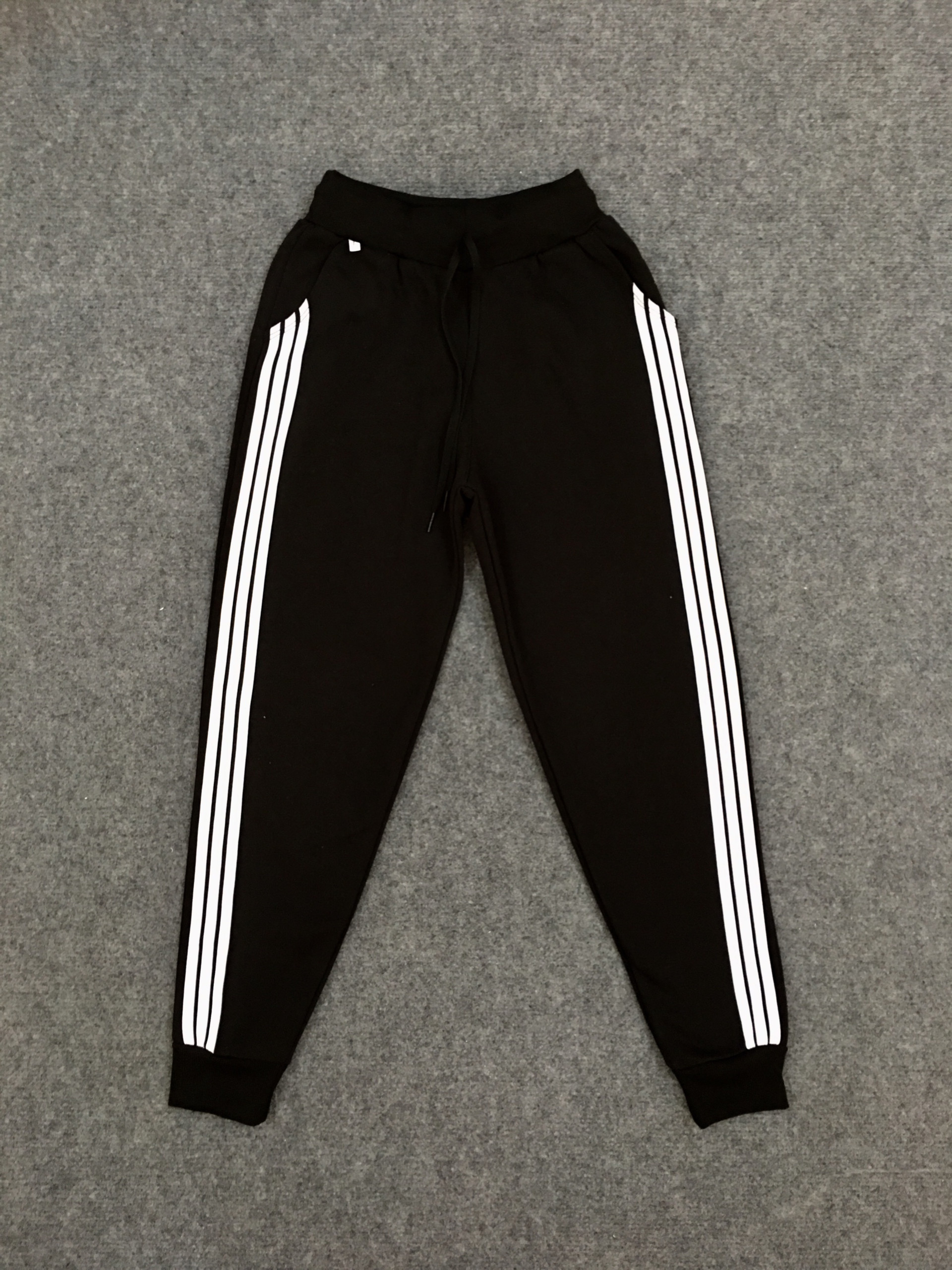 QUẦN JOGGER NỈ NAM PHỐI 3 SỌC