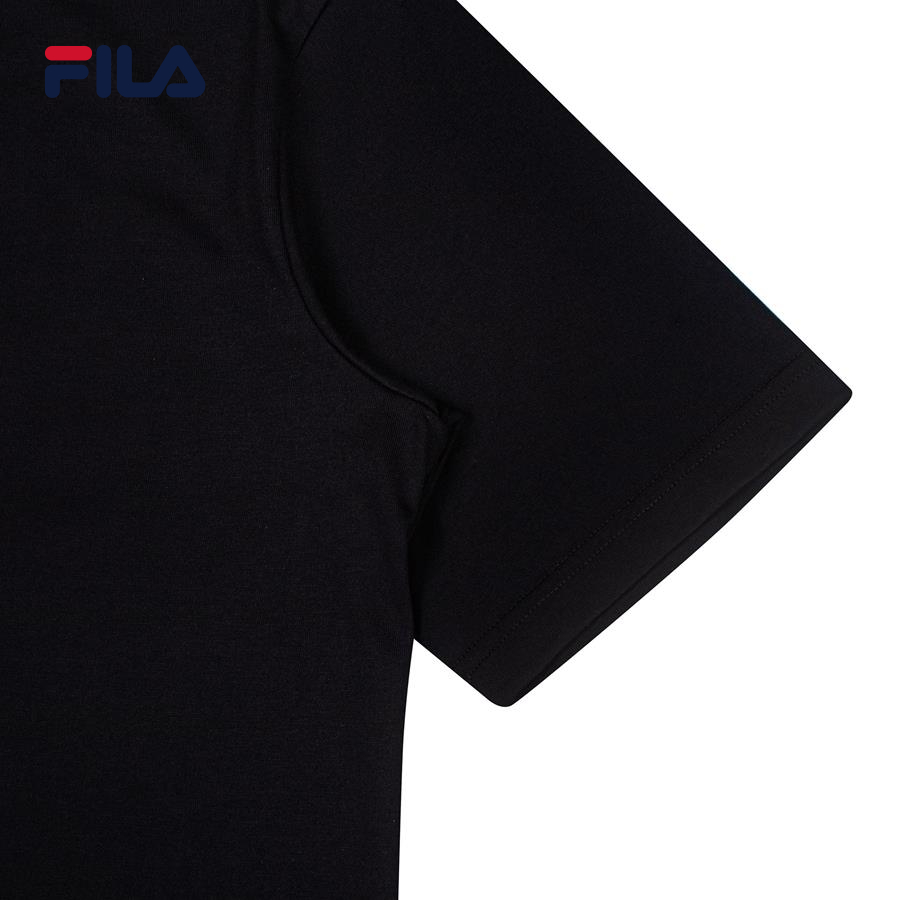 Áo thun tay ngắn thời trang unisex Fila SHORT SLEEVE TEE - FW2RSE3011M-BLK