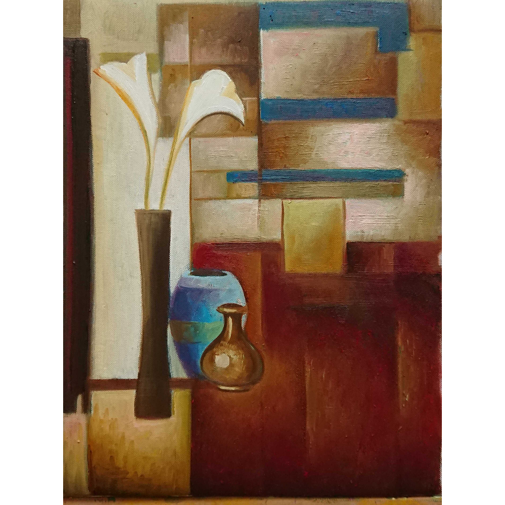 Ấn Tượng (Mẫu 1) - Tranh Sơn Dầu Vẽ Tay 30x40cm