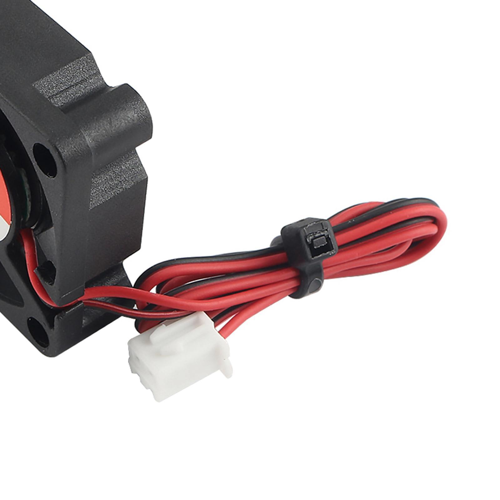 2-pack Mini 12V DC Brushless Cooling Fan 3010 for 3D Printer V6 V5