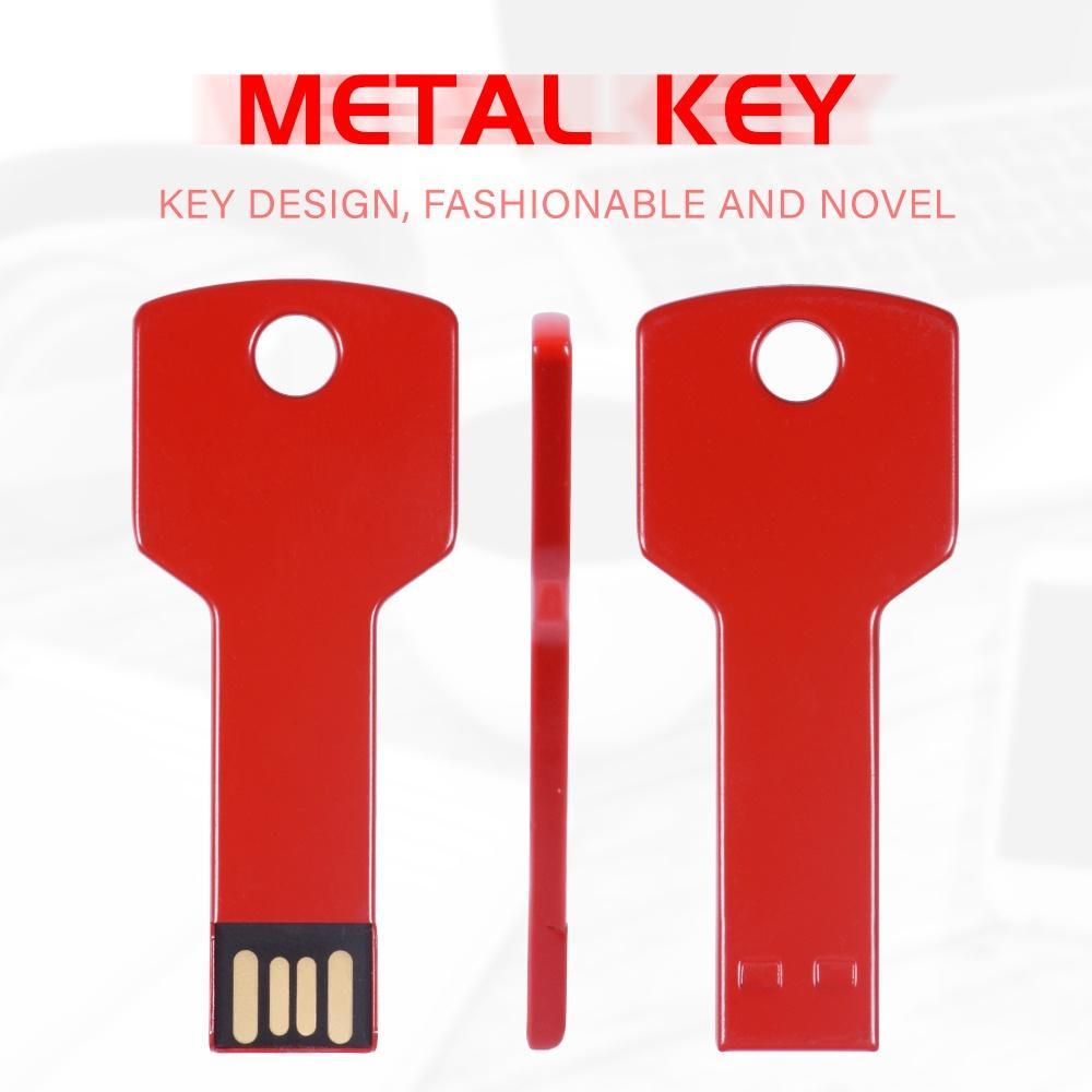 Usb Lưu Trữ Dữ Liệu 64GB 32GB Hình Chìa Khóa Tiện Dụng