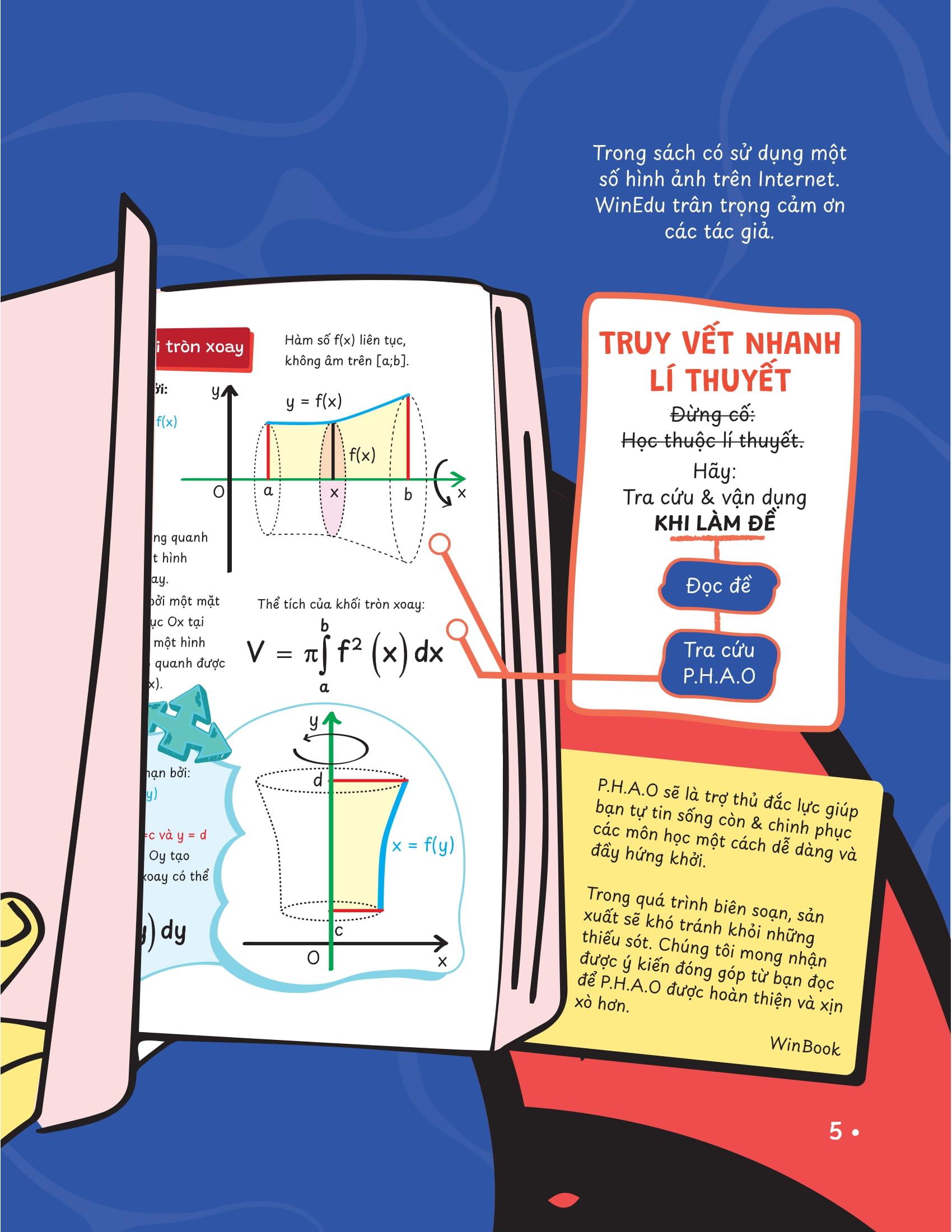 Sách - P.H.A.O - Pro Hacks For Academic Overload - Toán - Ôn Luyện Thi Tốt Nghiệp THPT-ĐGNL