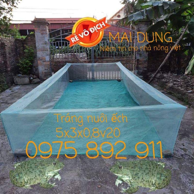 Lồng , Bể bạt nuôi ếch