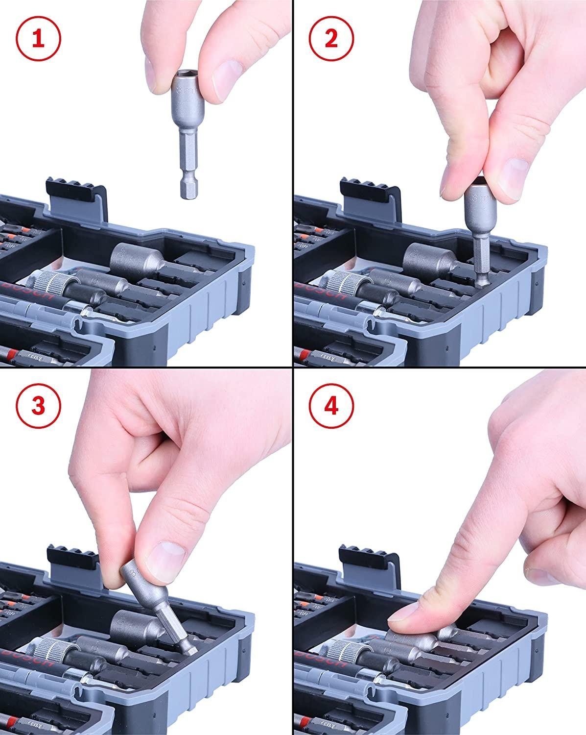 BỘ DỤNG CỤ 43 MÓN BOSCH 2607017164 - HÀNG CHÍNH HÃNG