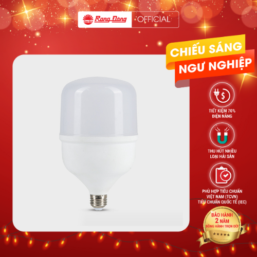 Bóng đèn LED BULB Rạng Đông chuyên dụng cho tàu cá 30w Model: TR100.TC/30W, ánh sáng trắng