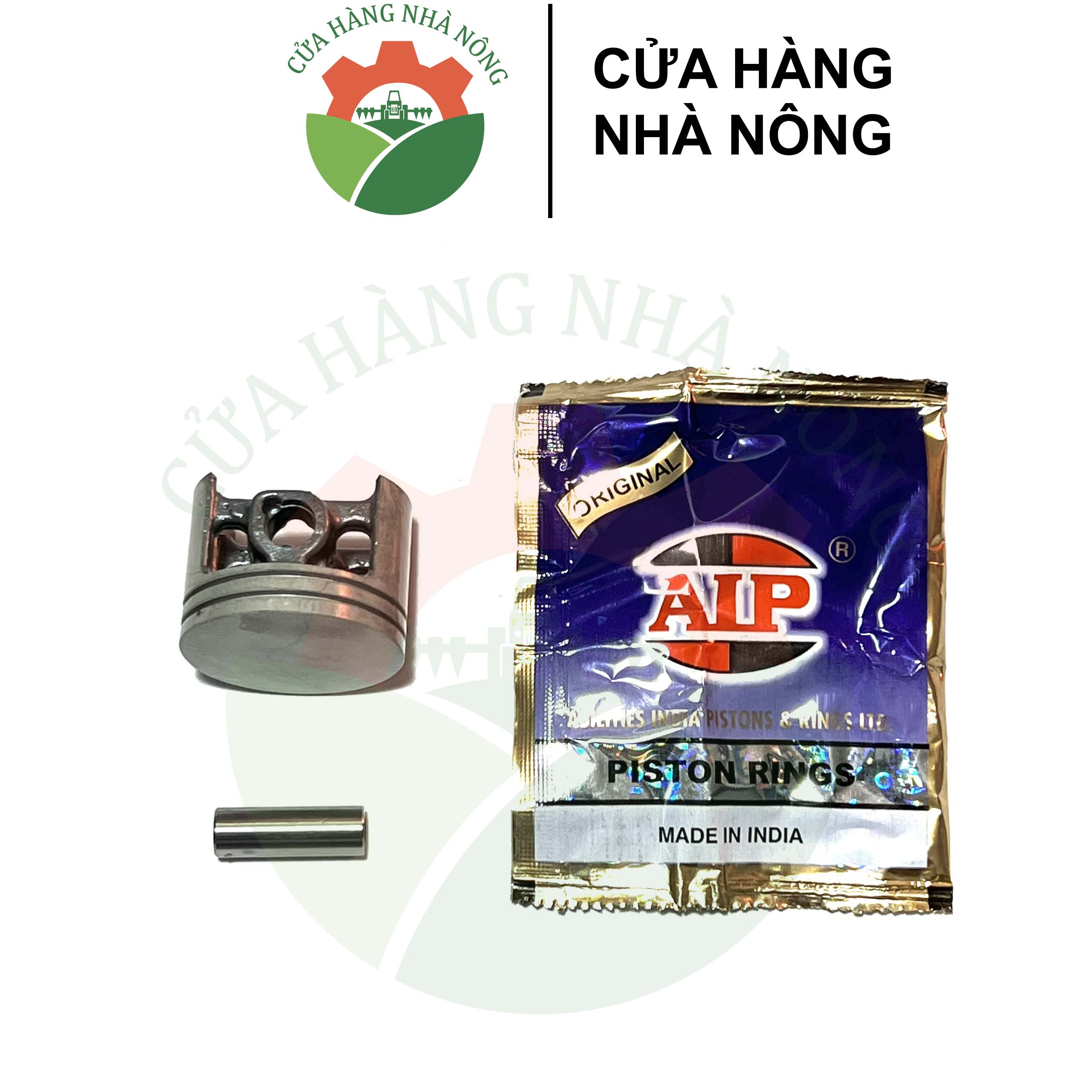 Bộ Piston bạc ắc AIP máy cưa STIHL 026 xuất xứ Ấn Độ