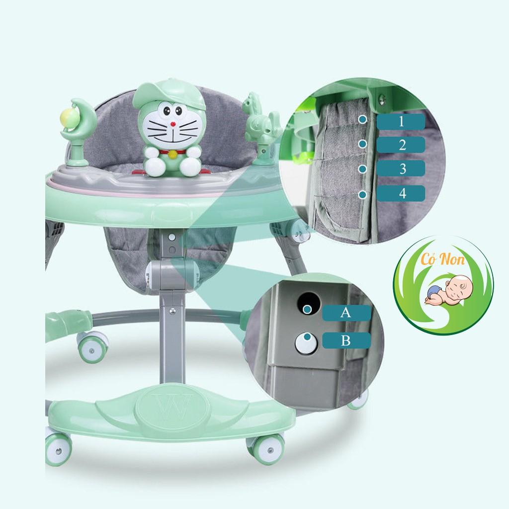 Xe tròn tập đi cao cấp cho bé có nhạc và đèn