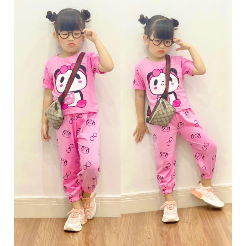 Bộ áo croptop quần dài siêu cưng - Đồ bộ trẻ em